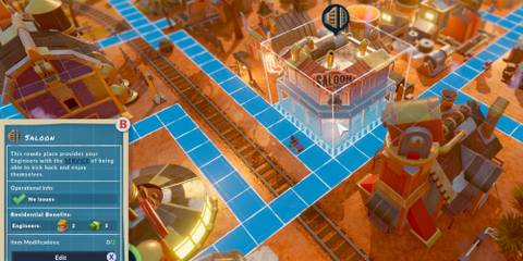 steamworld build building a saloon