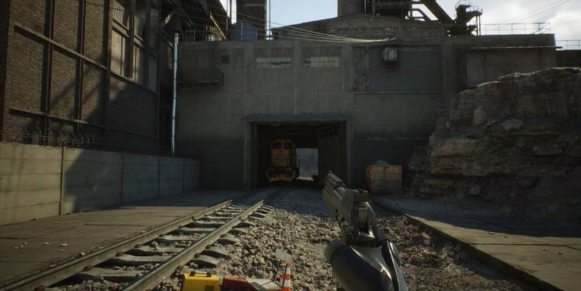 steel mill in RoboCop: Rogue City