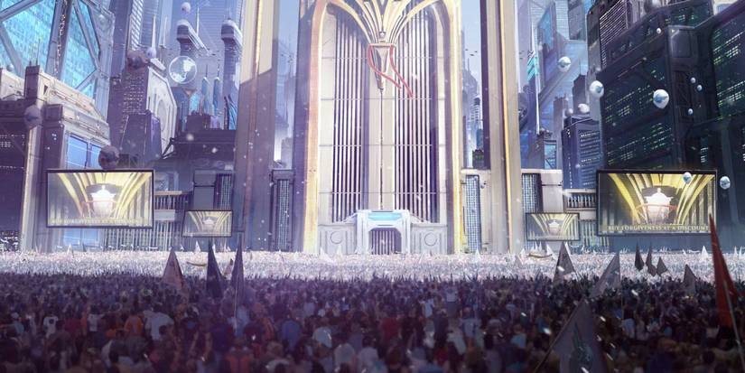 An Image of Stellaris: Gospel of the Masses