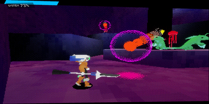 VT Dodges An Attack In Strato-Spear