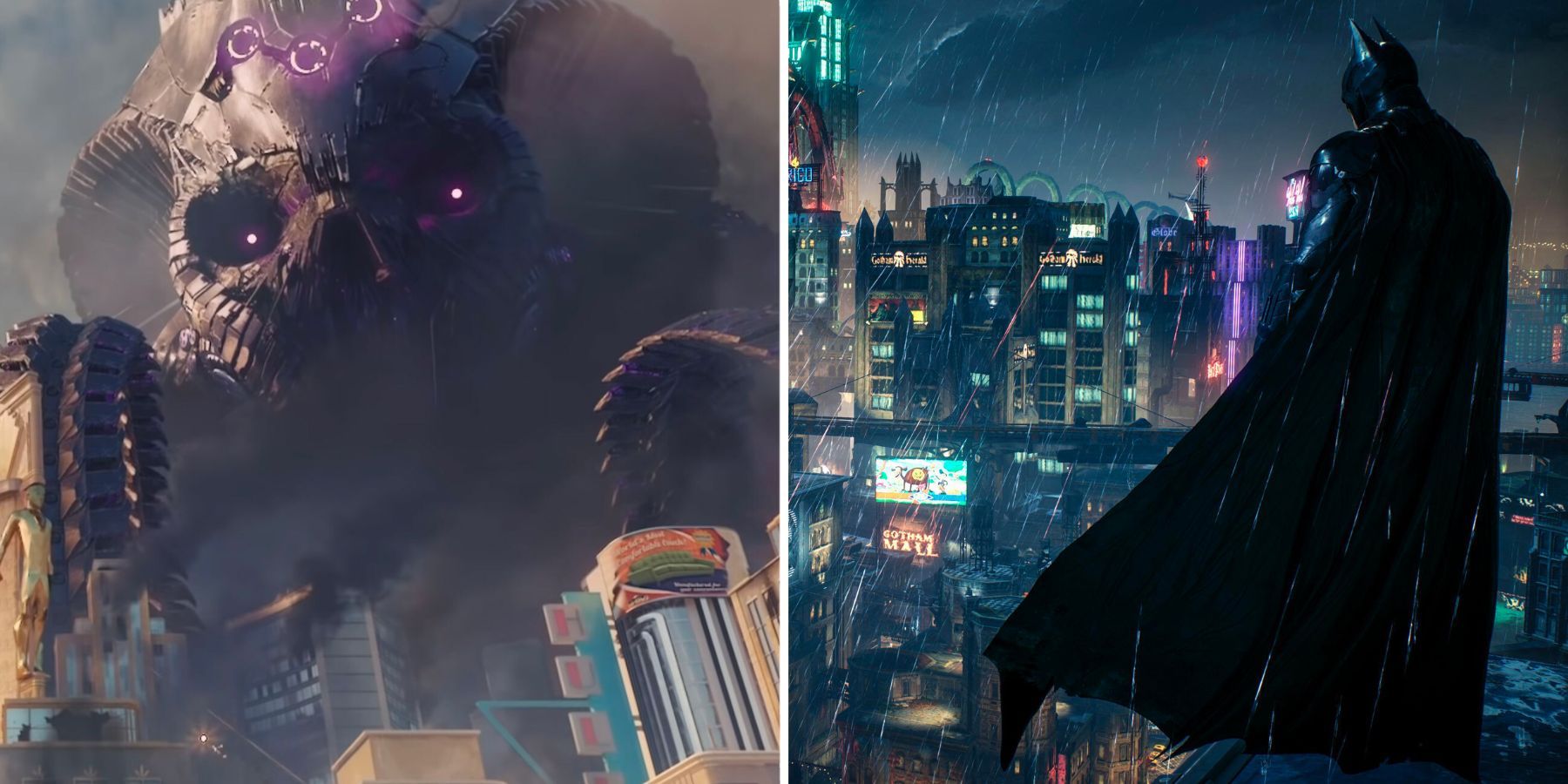 Suicide Squad Metropolis vs Arkham Knight Gotham
