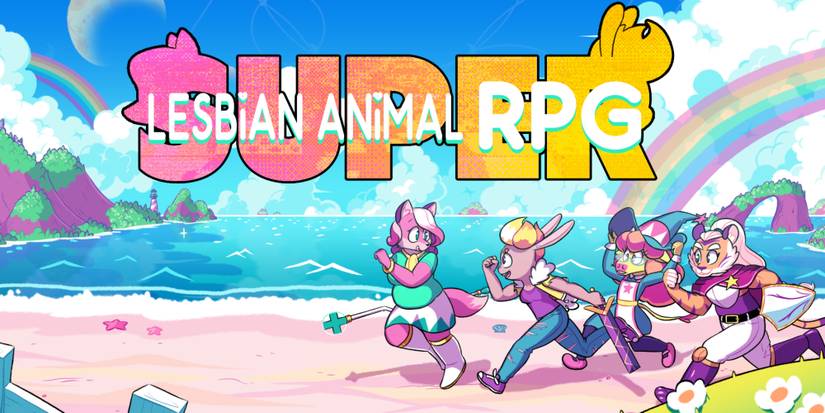 Super Lesbian Animal RPG trans lesbian protagonist cute turn-based rpg adventure