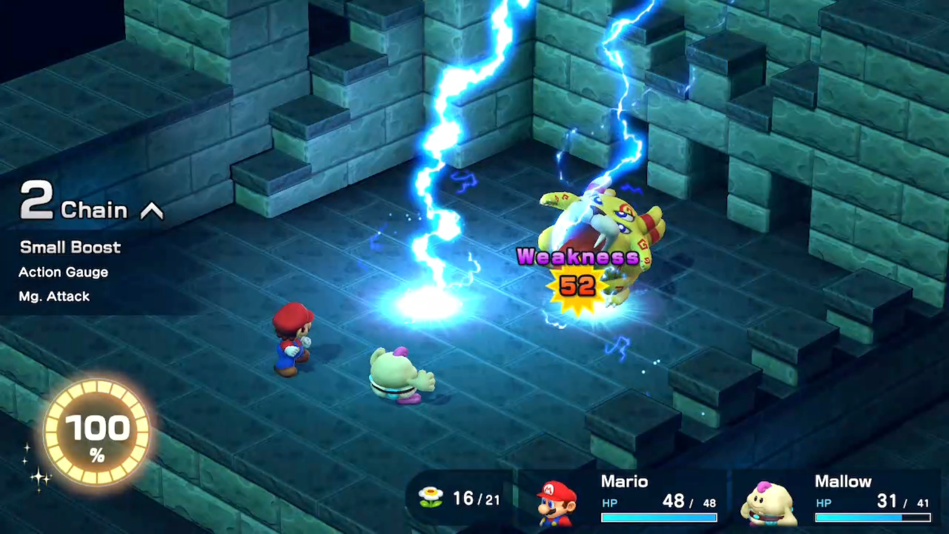 Super Mario RPG Kero Sewers Belome weakness