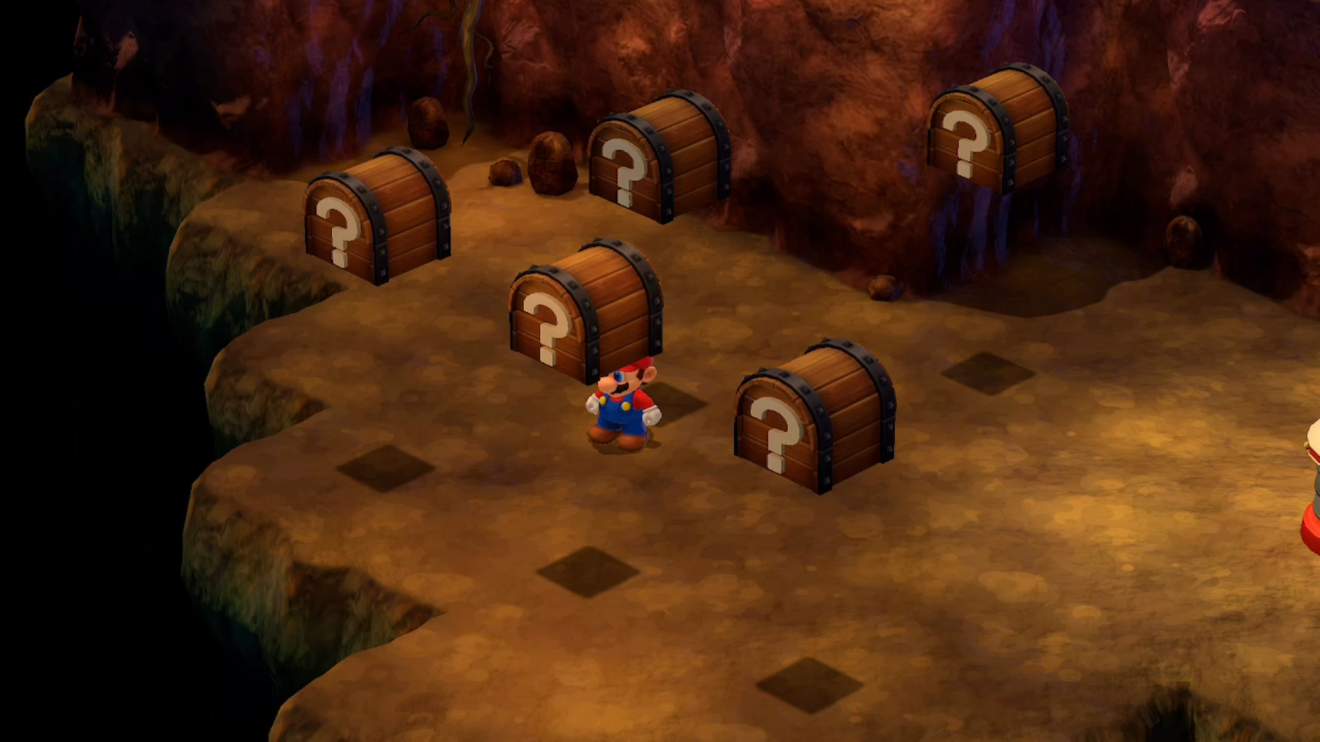 Super Mario RPG Treasure Room in the Forest Maze