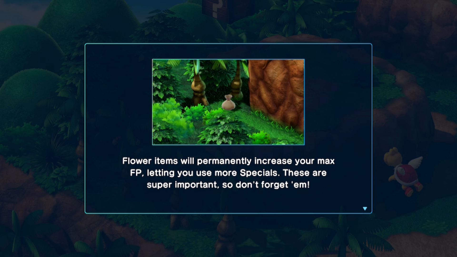 Super Mario RPG Items that Increase Flower Points FP