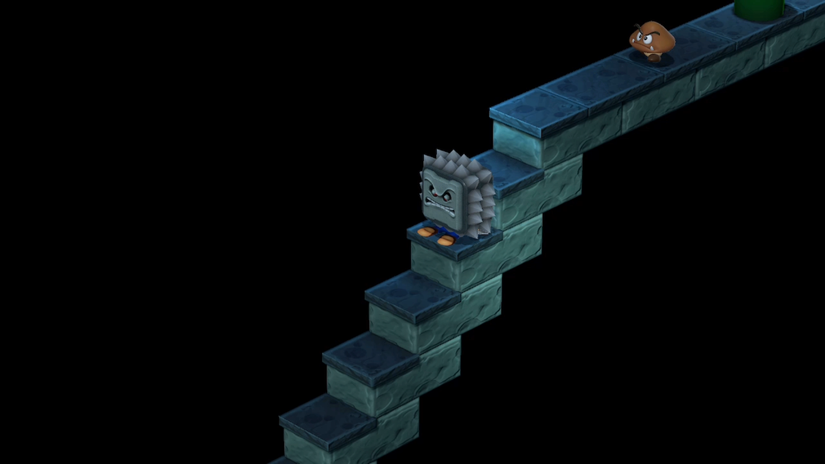 Super Mario RPG Pipe Vault Thwomp