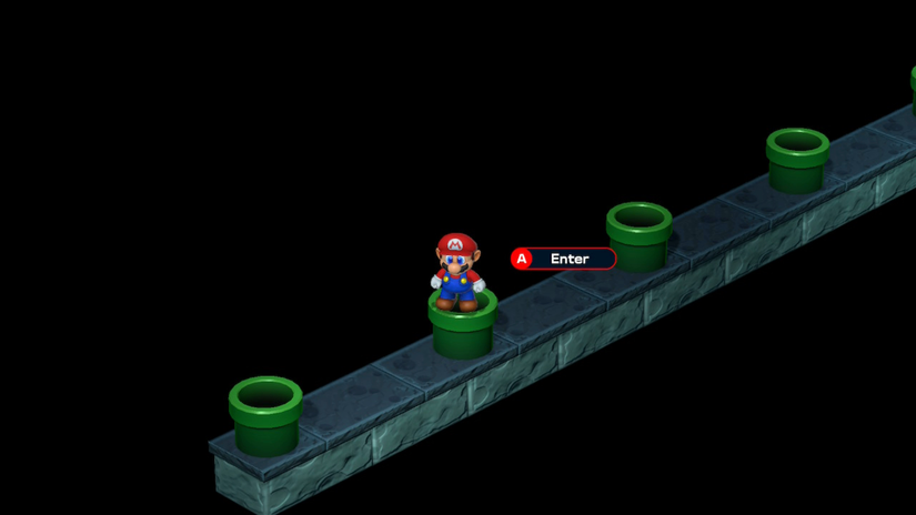 Super Mario RPG Pipe Vault Hidden Treasure Entrance