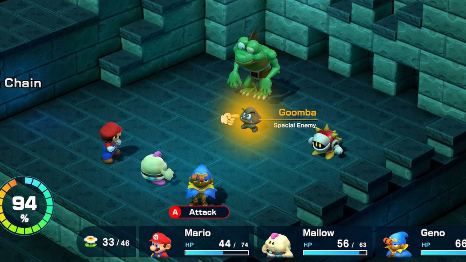 Super Mario RPG Special Enemy Goomba