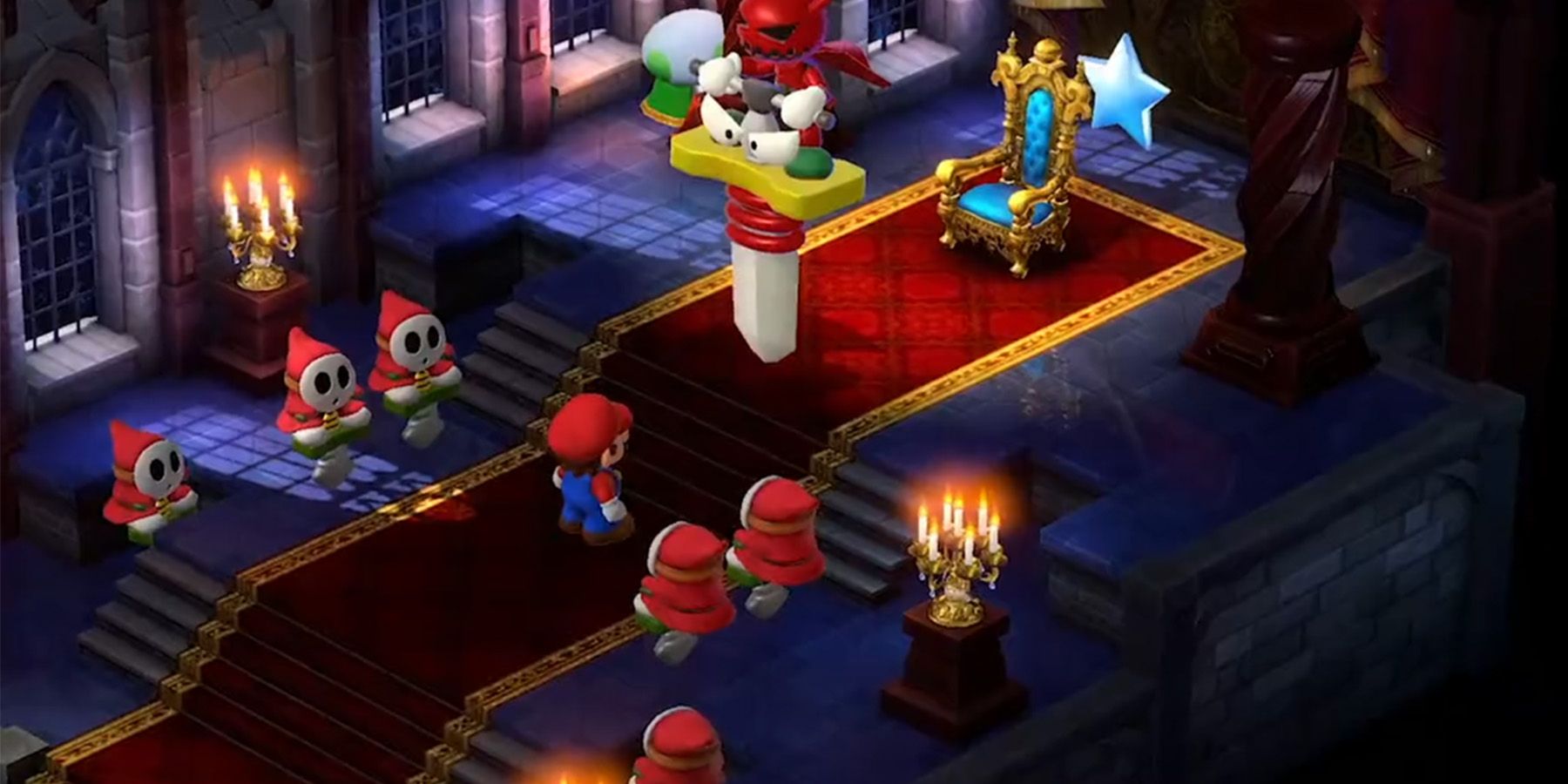 Super Mario RPG Throne Room