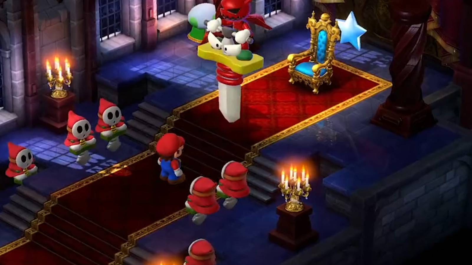 Super Mario RPG Throne Room