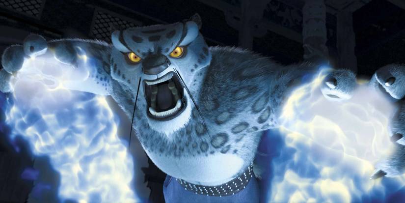 Tai Lung lunging in a rage
