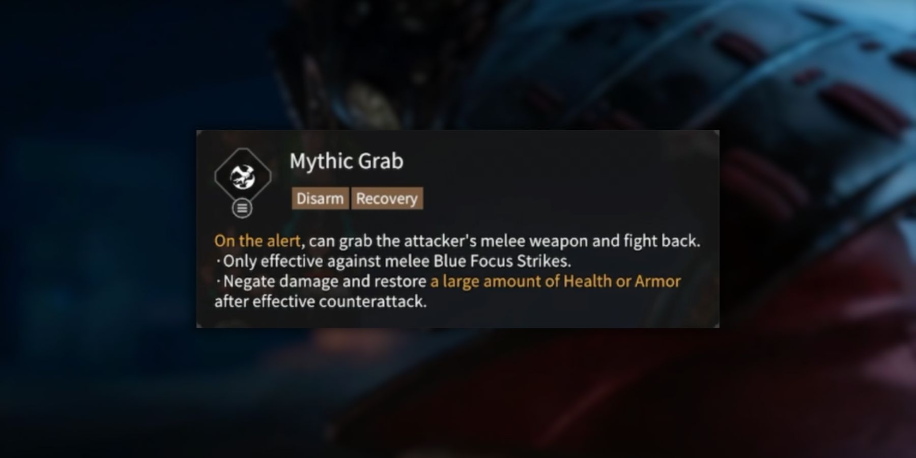 First Skill: Mythic Grab