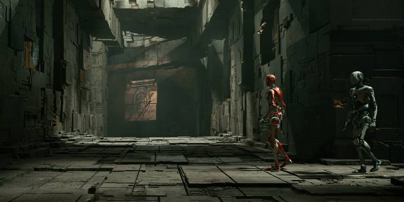 talos principle 2 two robots in megastructure