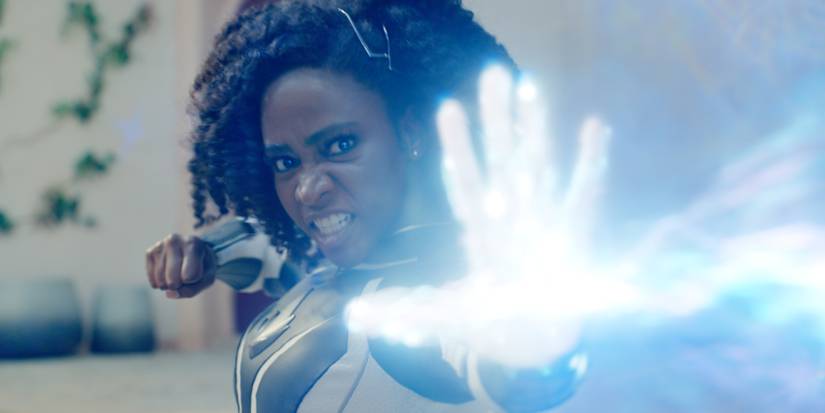 teyonah parris as monica rambeau in the marvels Cropped