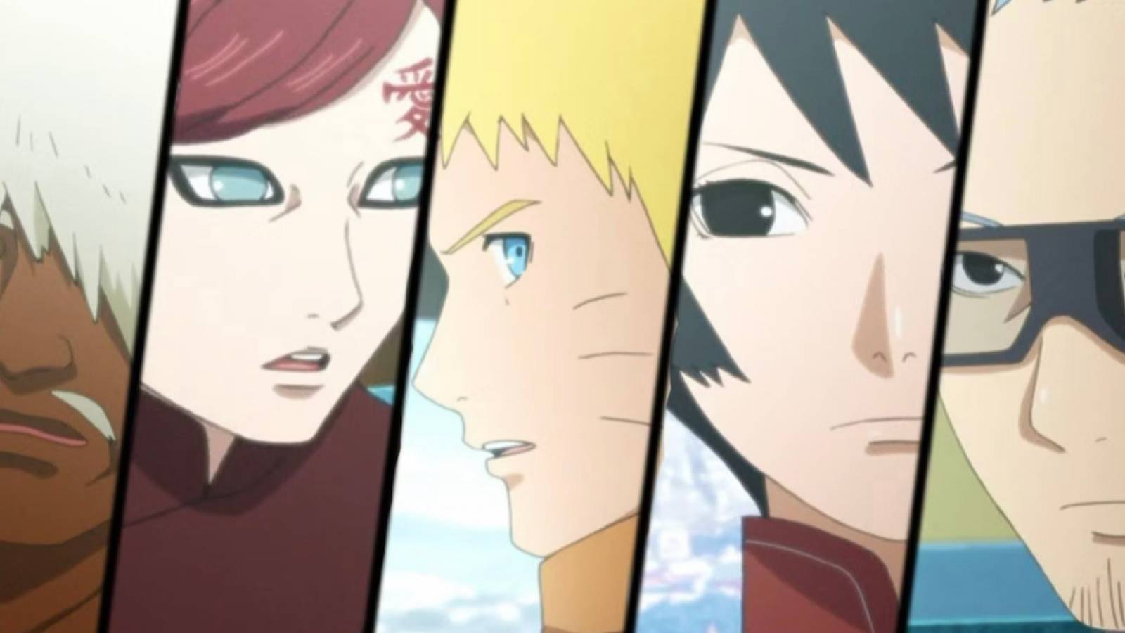The 5 kage in boruto