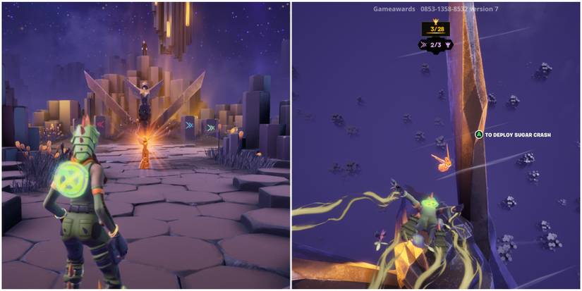 finding statues in fortnite game awards level