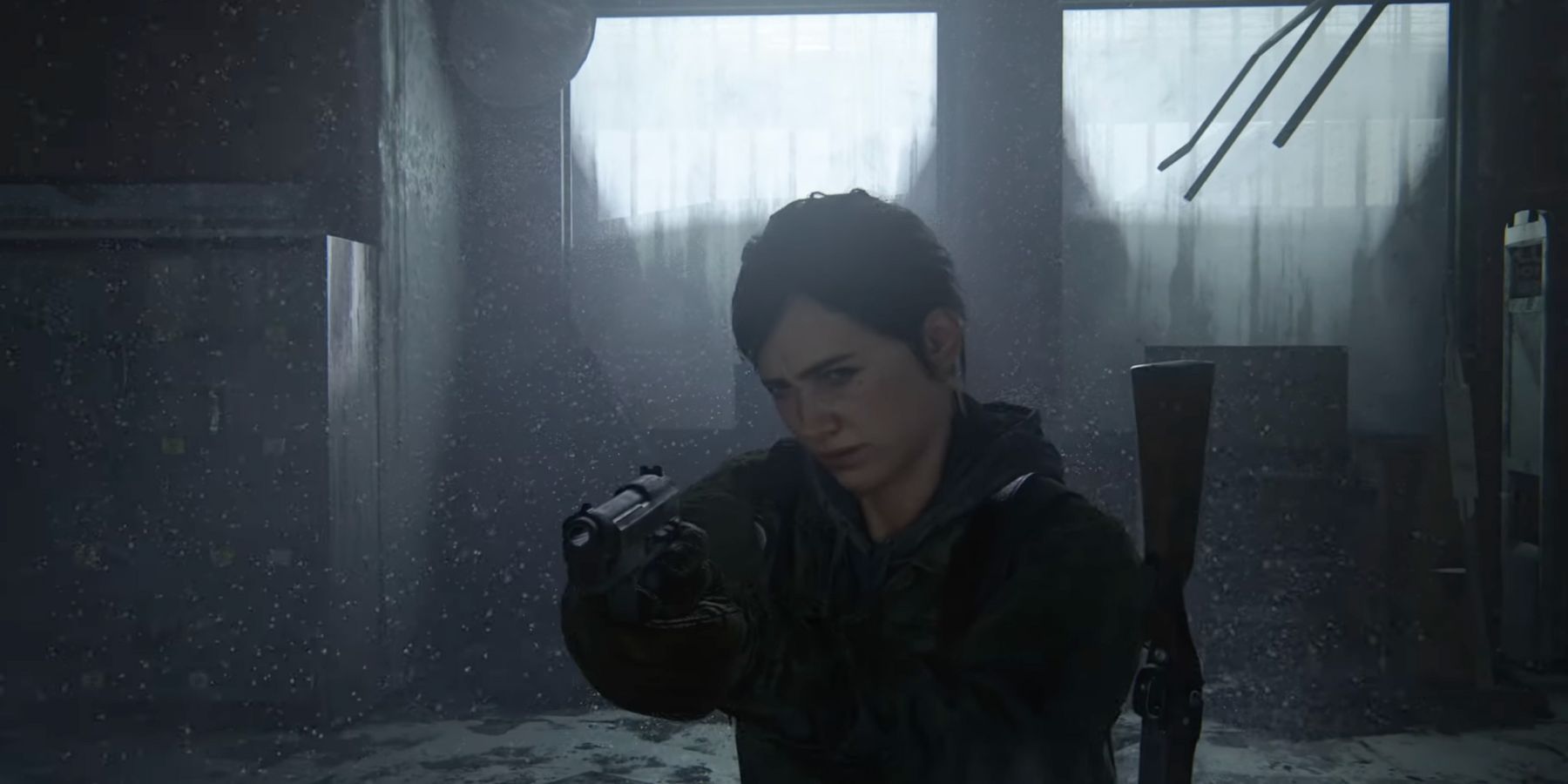 tlou part 2 remastered gameplay footage.