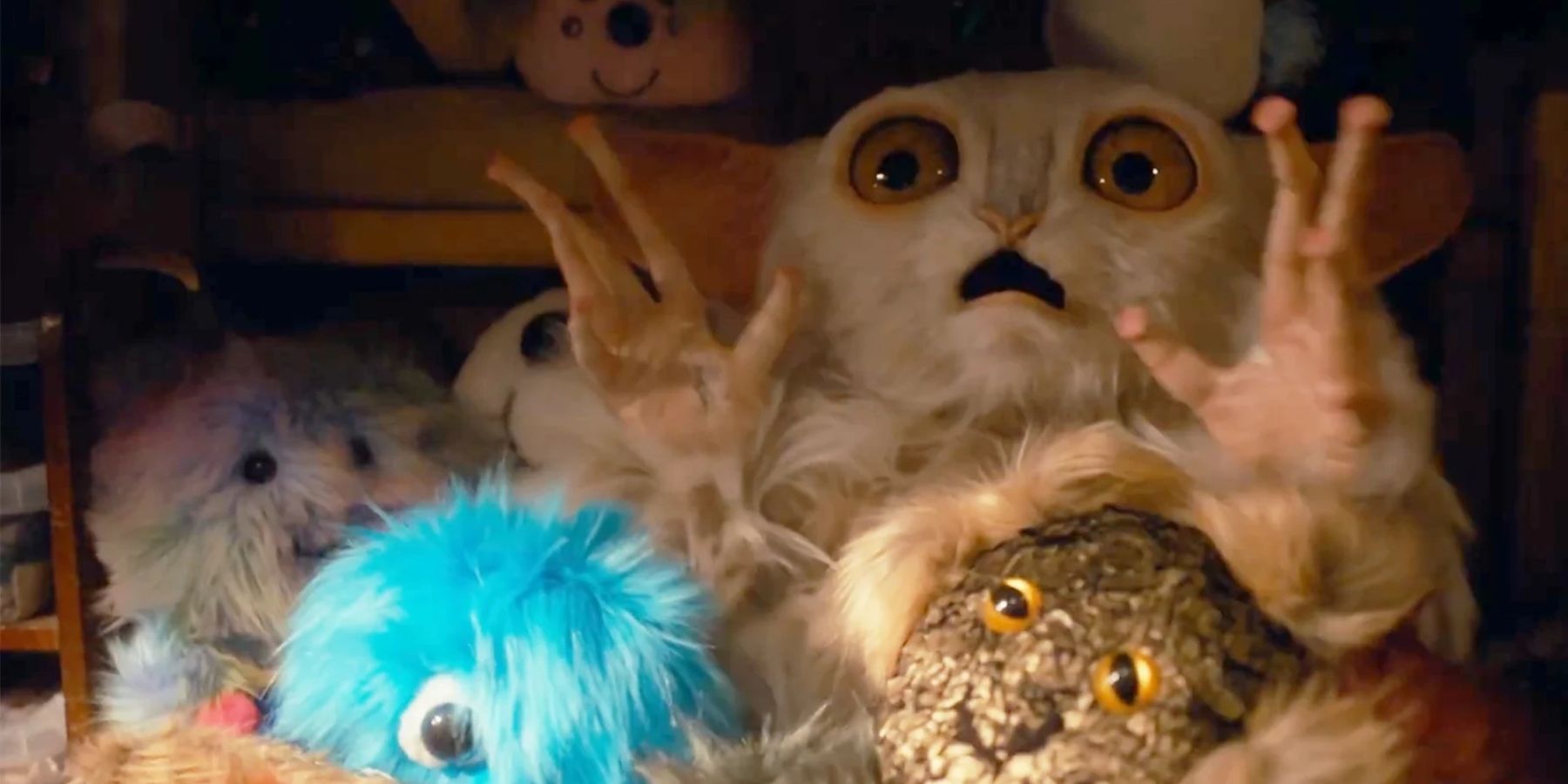 The Meep in between Stuff Toys in Doctor Who