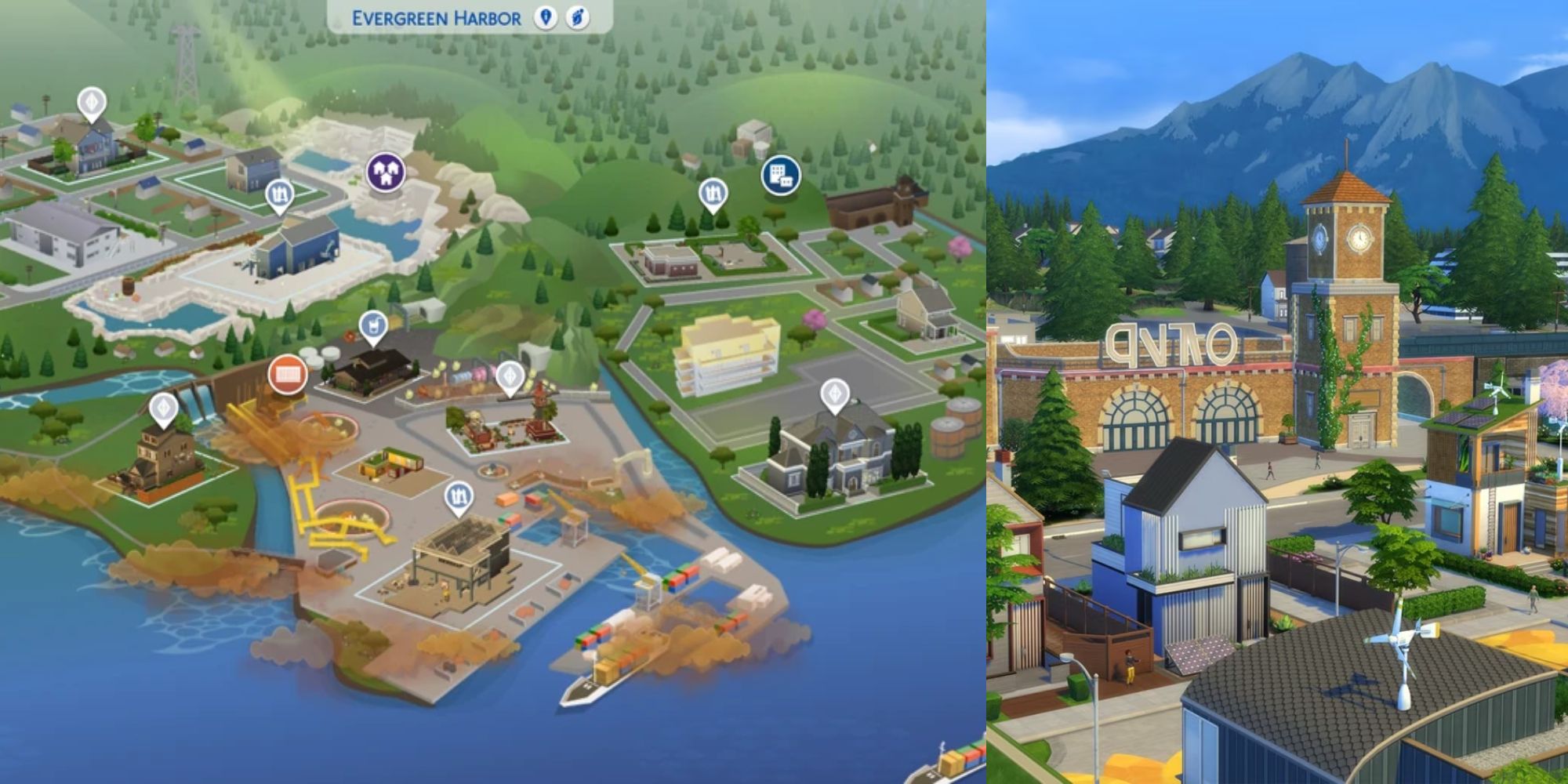 The Sims 4: Best Worlds To Build In