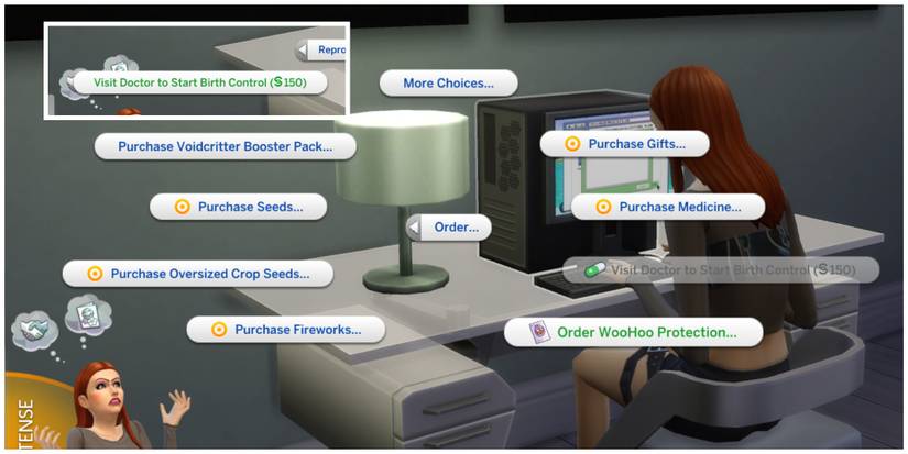 Sims can buy protection and contraceptives to keep their woohoo-life safe and healthy. This is all possible with the Relationships & Pregnancy Overhaul Mod.