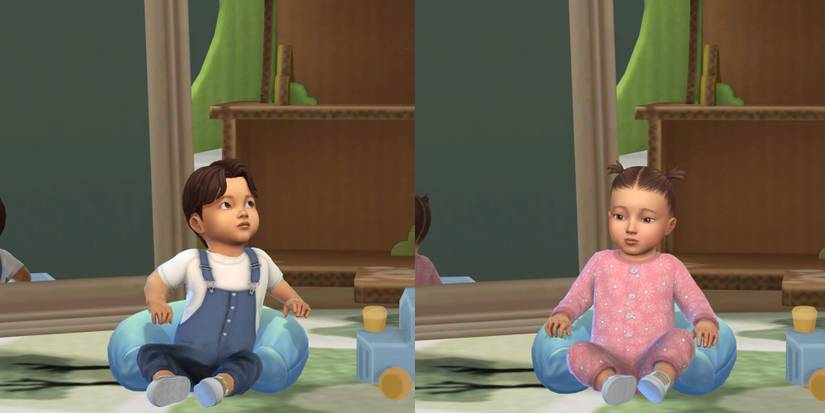 The Sims 4 Fuzzy Onesie and BillieOveralls By Tømmeraas