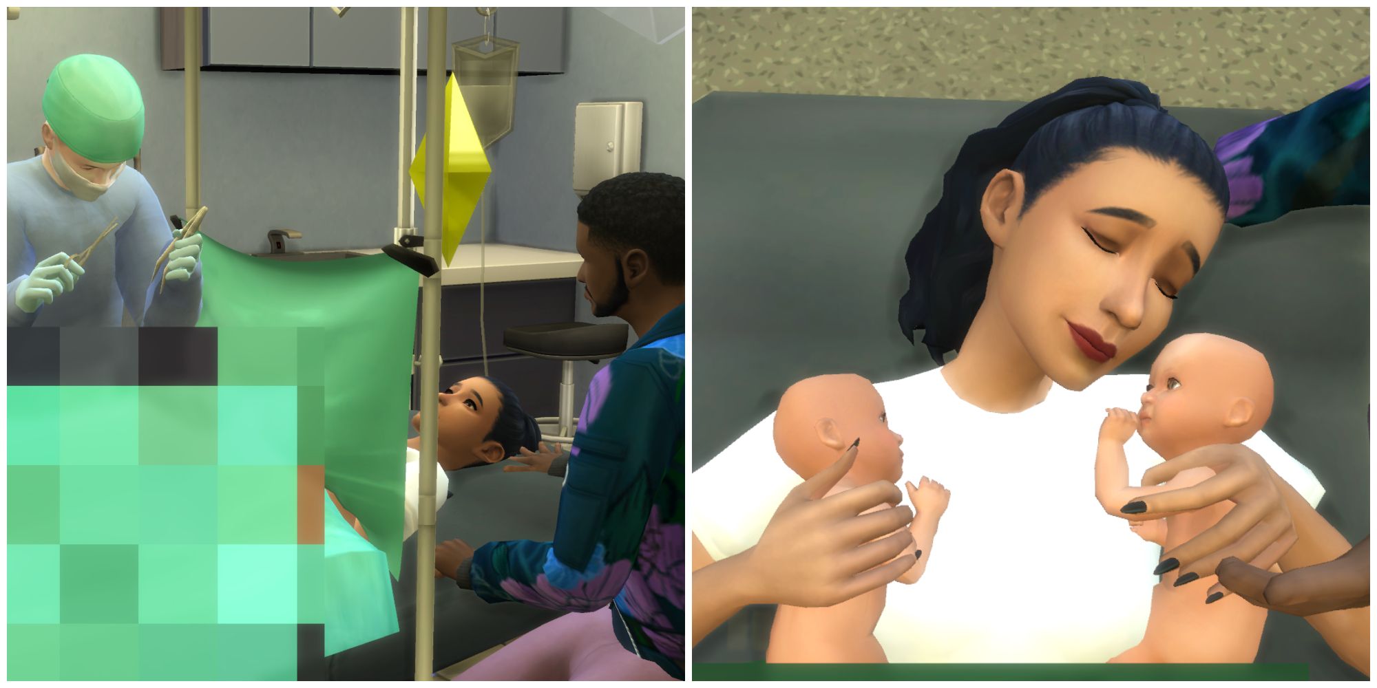 Childbirth Mod de Pandasama mejora el sistema de parto hospitalario al ampliar las opciones para cirugías de cesárea y parto natural.