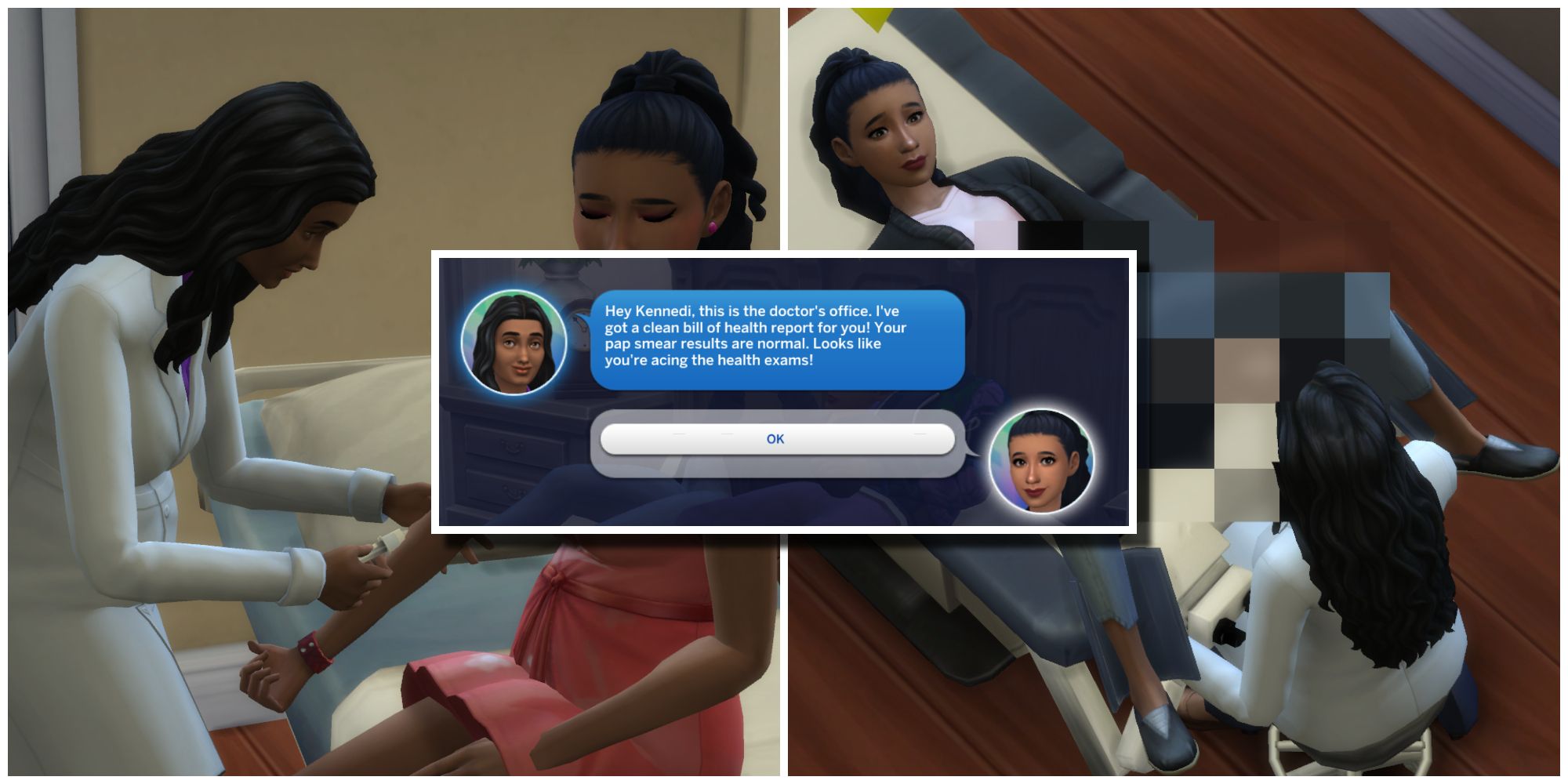 Los Sims ahora pueden ir a hacerse chequeos en el hospital cuando están embarazadas con Childbirth Mod de Pandasama.
