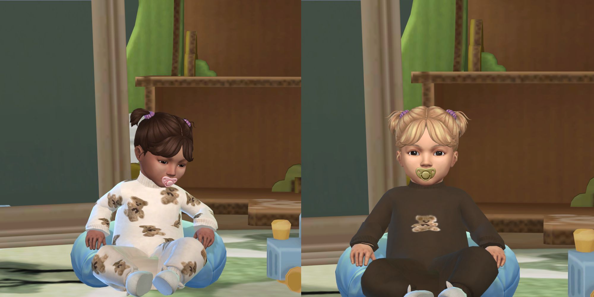 The Sims 4 Warm Pajama Onesie By Milkemie CC