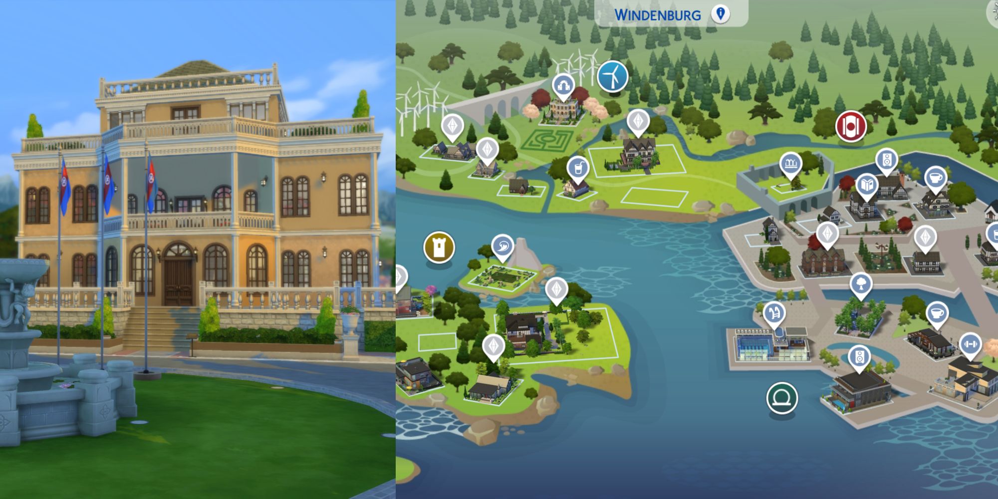 The Sims 4: Best Worlds To Build In