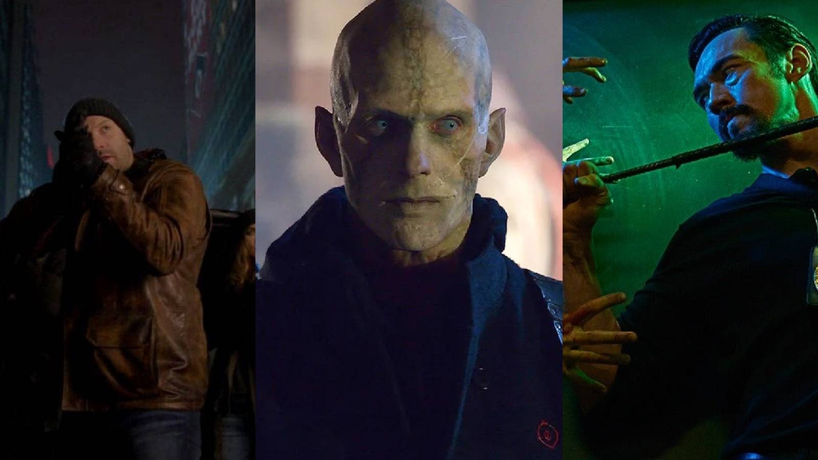 Ephraim, Quinlan, and Fet from The Strain