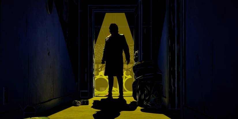 The Wolf Among Us 2 shadow in a hallway