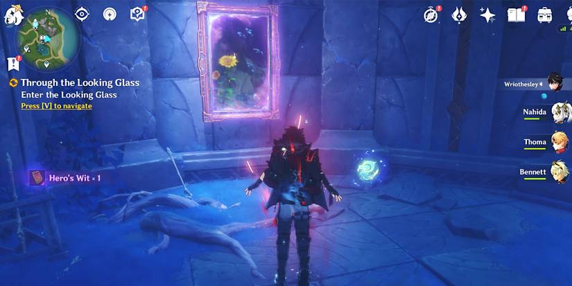 through the looking glass quest in genshin impact