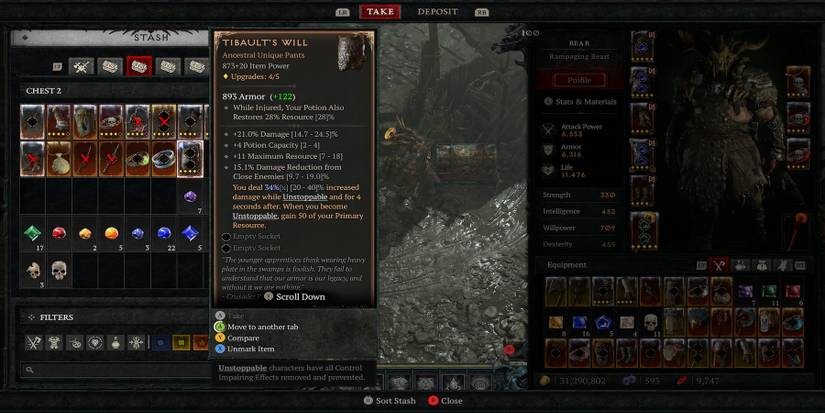 Tibault's Will Diablo 4