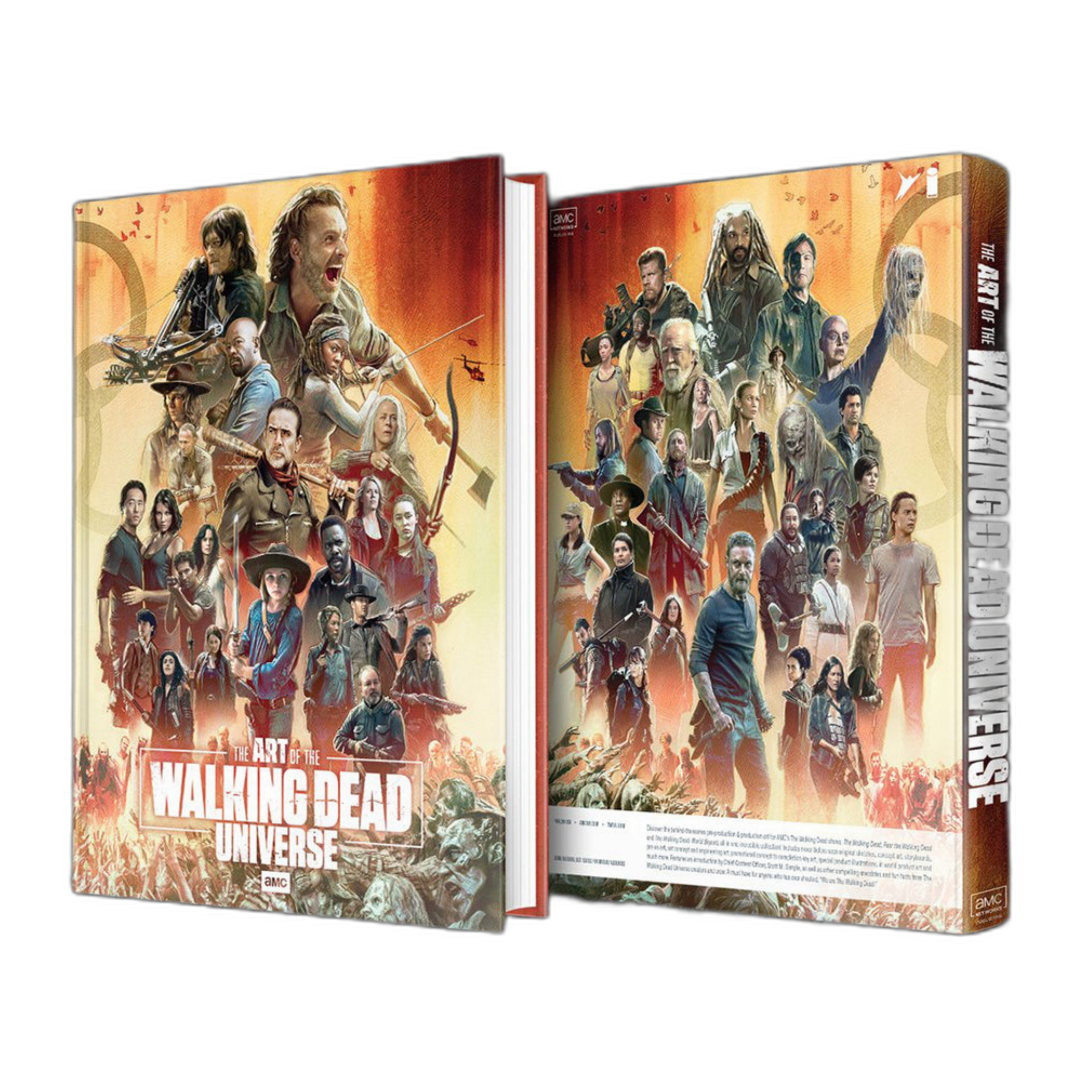 The Art of AMC's the Walking Dead franchise book. 