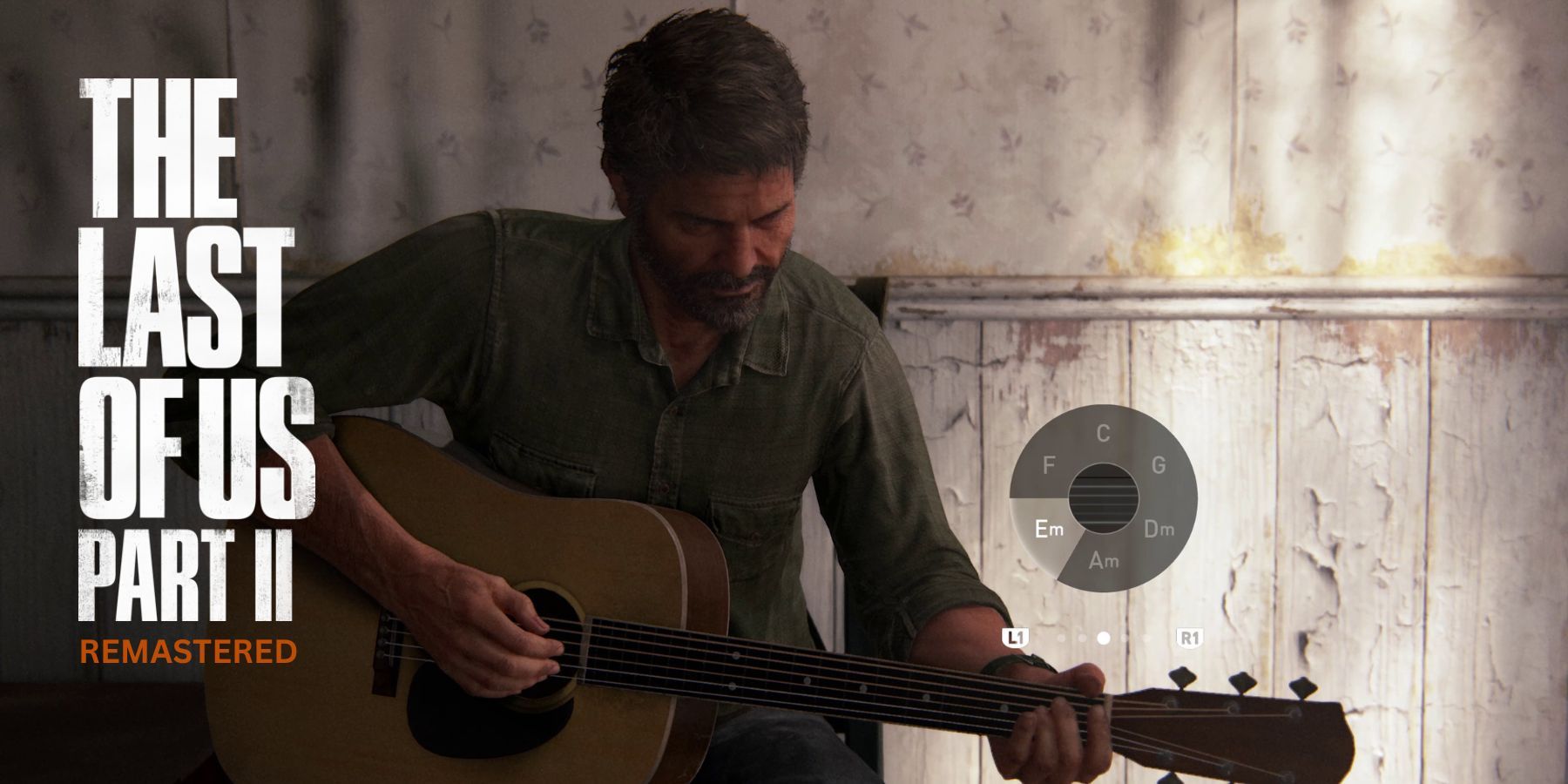 the last of us part 2 remastered guitar free play mode.