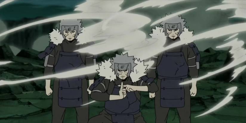 Tobirama Using Shadow Clone Jutsu