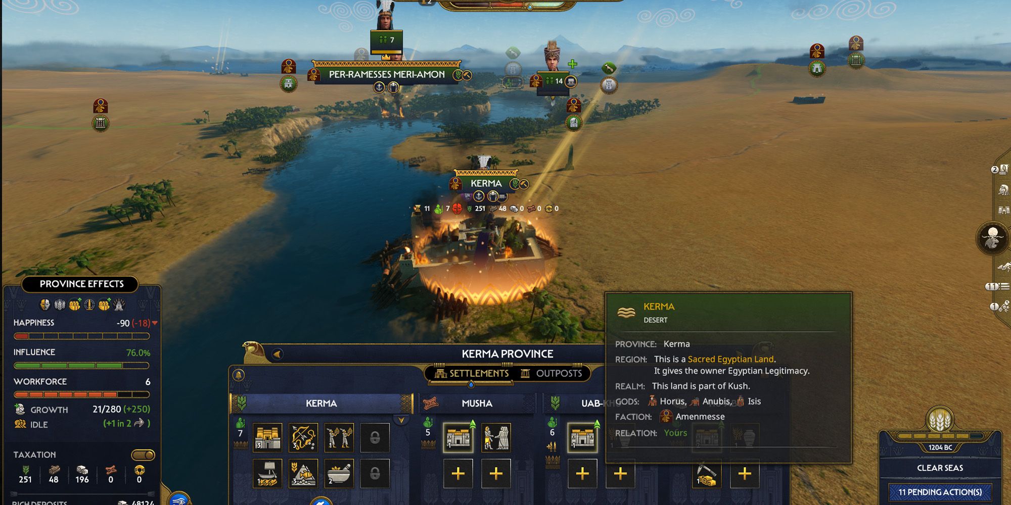 Total War: Pharaoh - 7 Key Enhancements Over Previous Installments