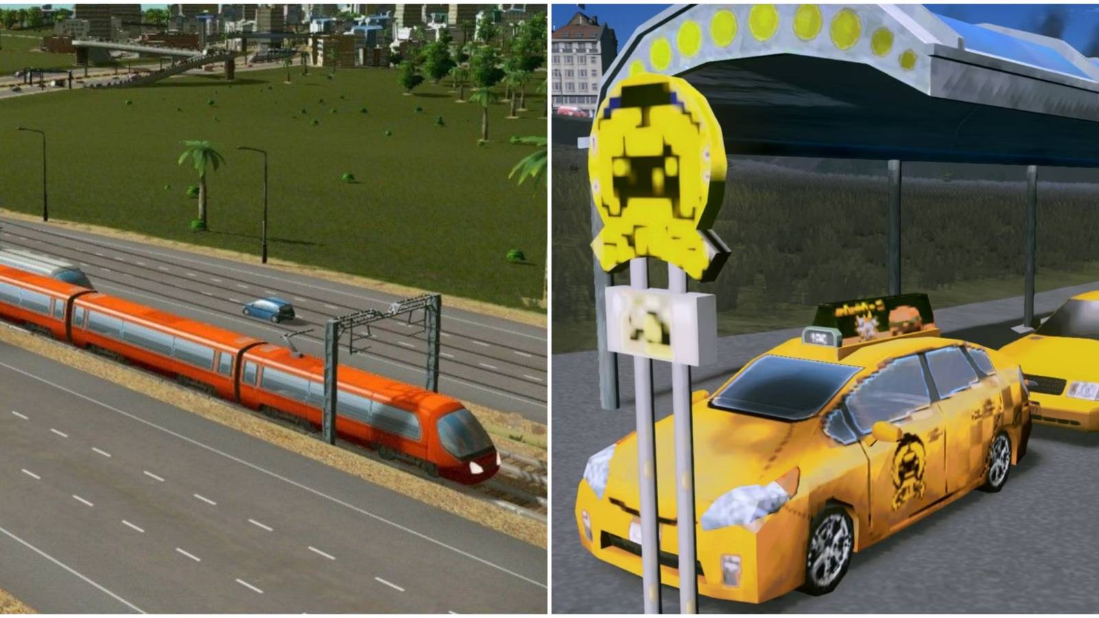 train and taxis in cities skylines 2