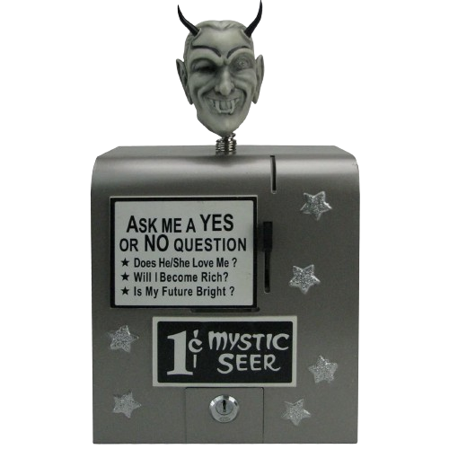 A Mystic Seer prop from The Twilight Zone