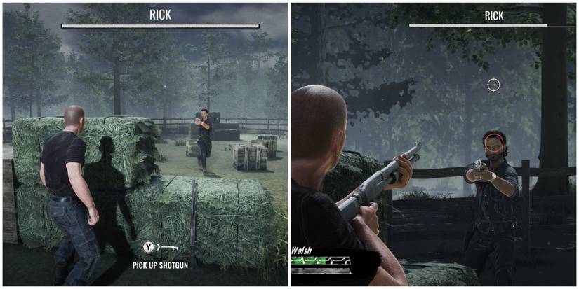 shane attacks rick with shotgun