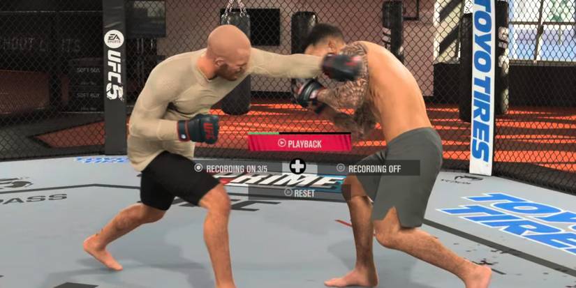 UFC 5 - slipping the punch in practice mode