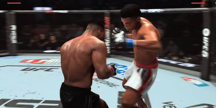 UFC 5 - slipping the punch with Tyson to set up a counter