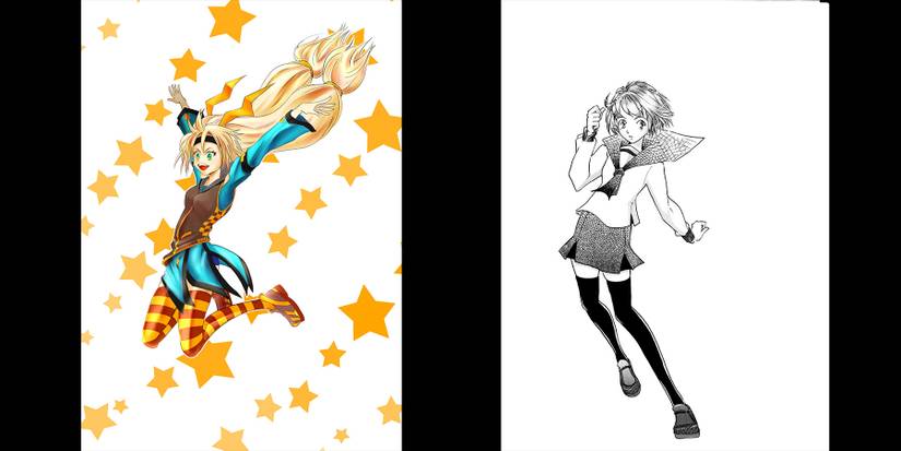 Unity-chan-and-girl-in-uniform-by-Koo