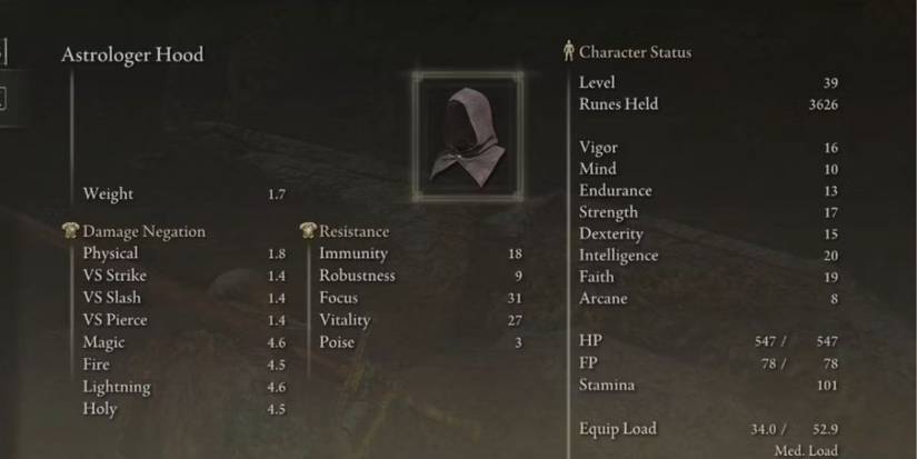 astrologer hood elden ring