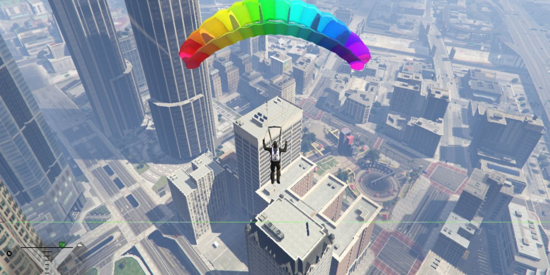 how to deploy a parachute gta 5