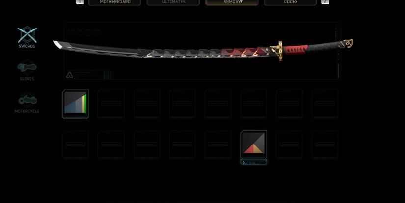 changing sword skin ghostrunner 2