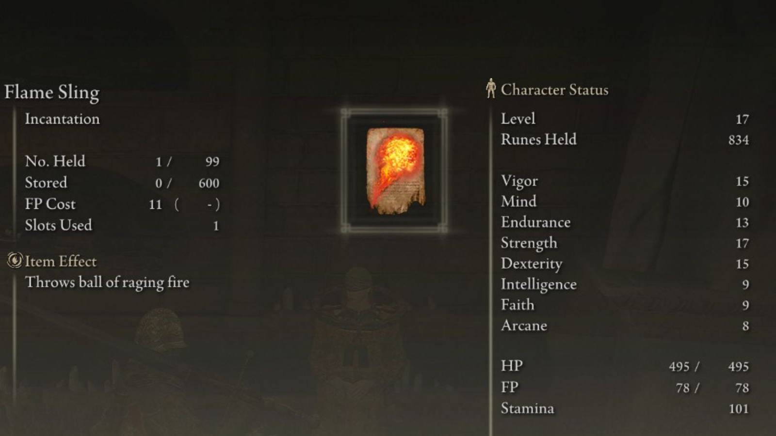 flame sling elden ring