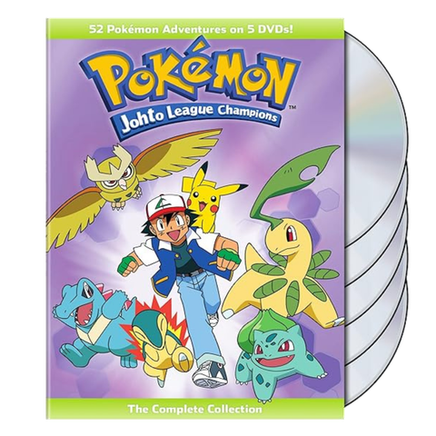 Pokemon Johto League Champions on DVD
