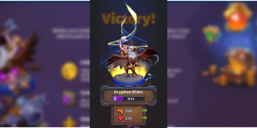 upgrading a troop unit in warcraft rumble.