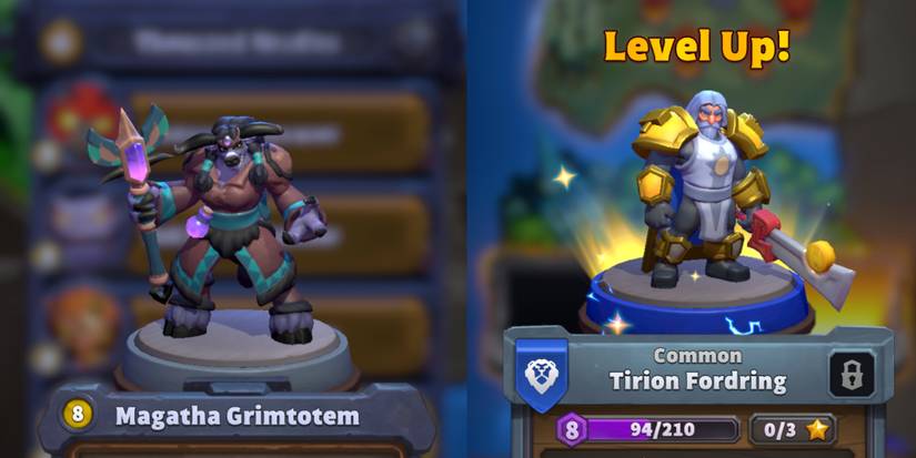 Warcraft Rumble WoW References Boss Enemy Callbacks Tirion Magatha Grimtotem